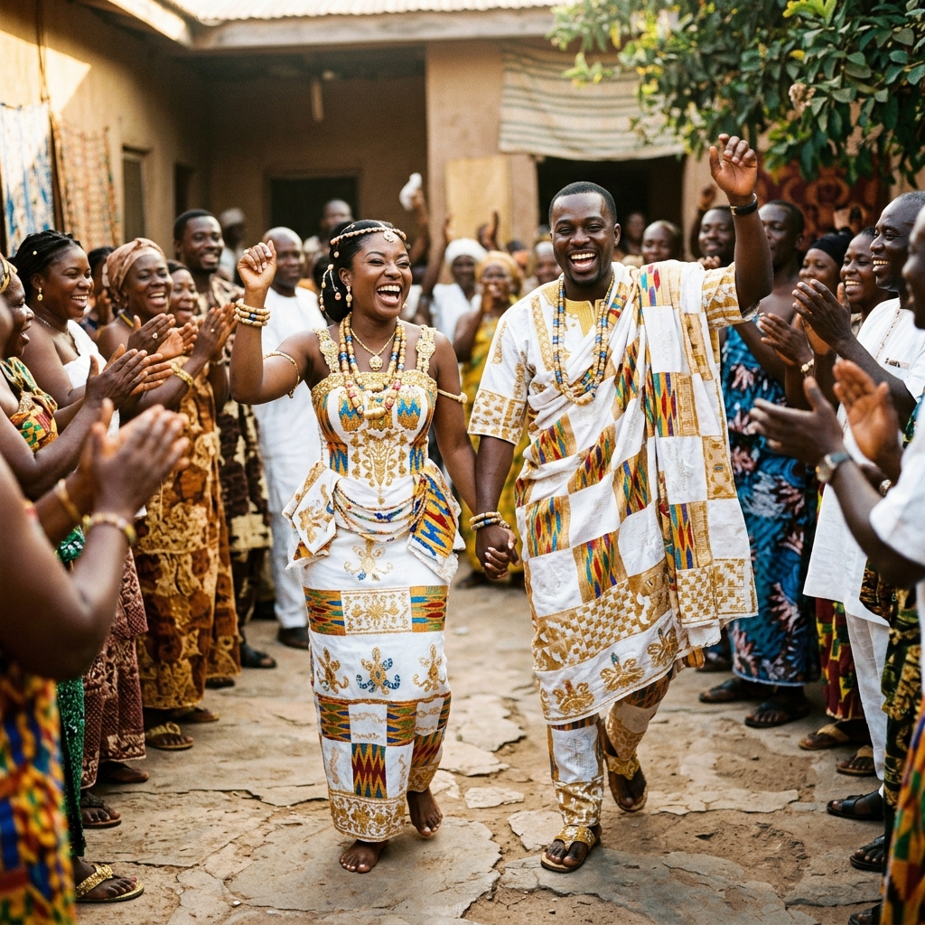 Akosua + Kwame, A Wedding in Three Acts
